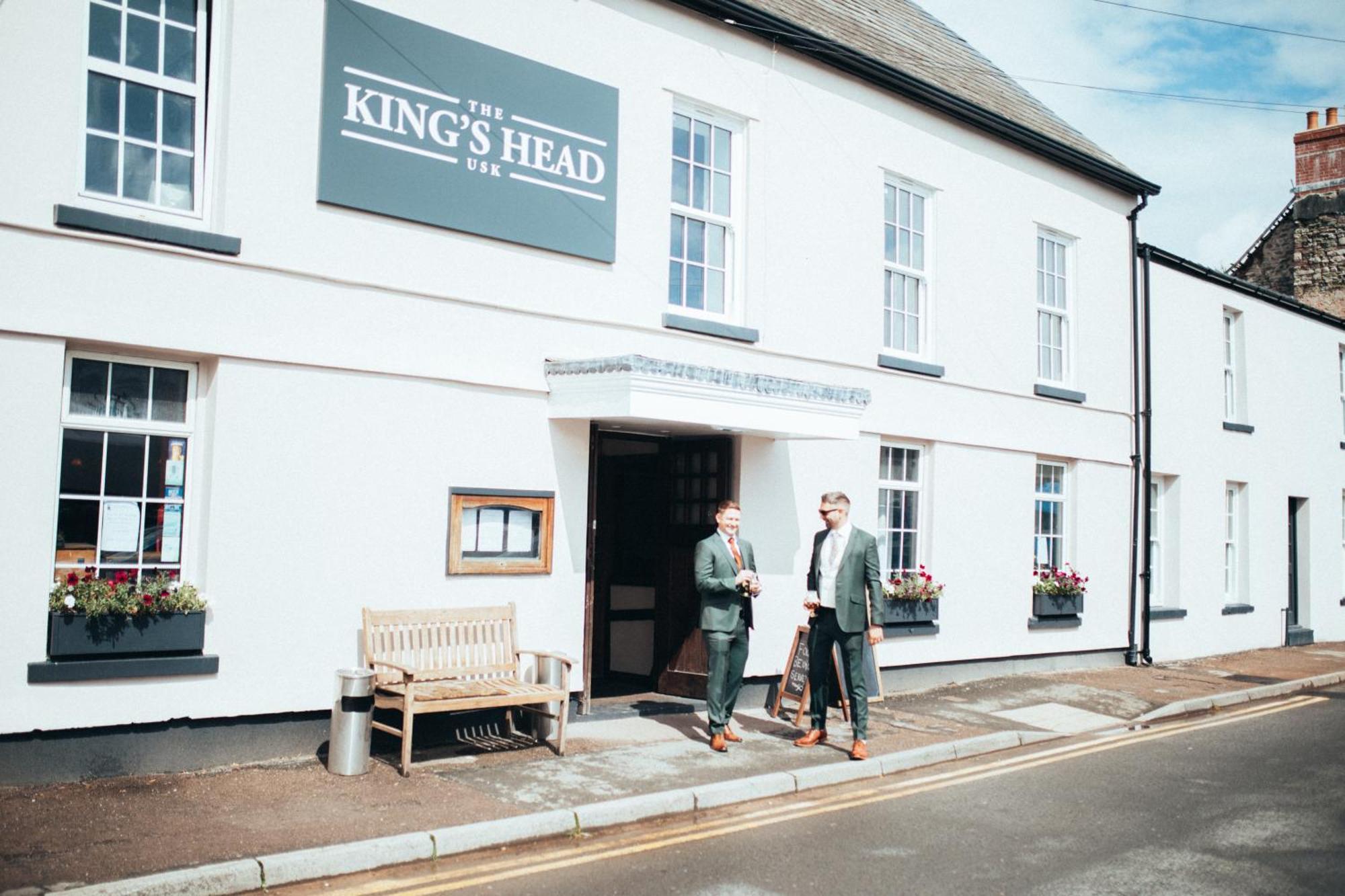 Hotel The Kings Head, Usk Exterior foto